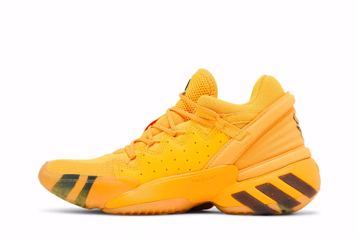 Crayola x adidas D.O.N. Issue #2 J Solar Gold, view 4