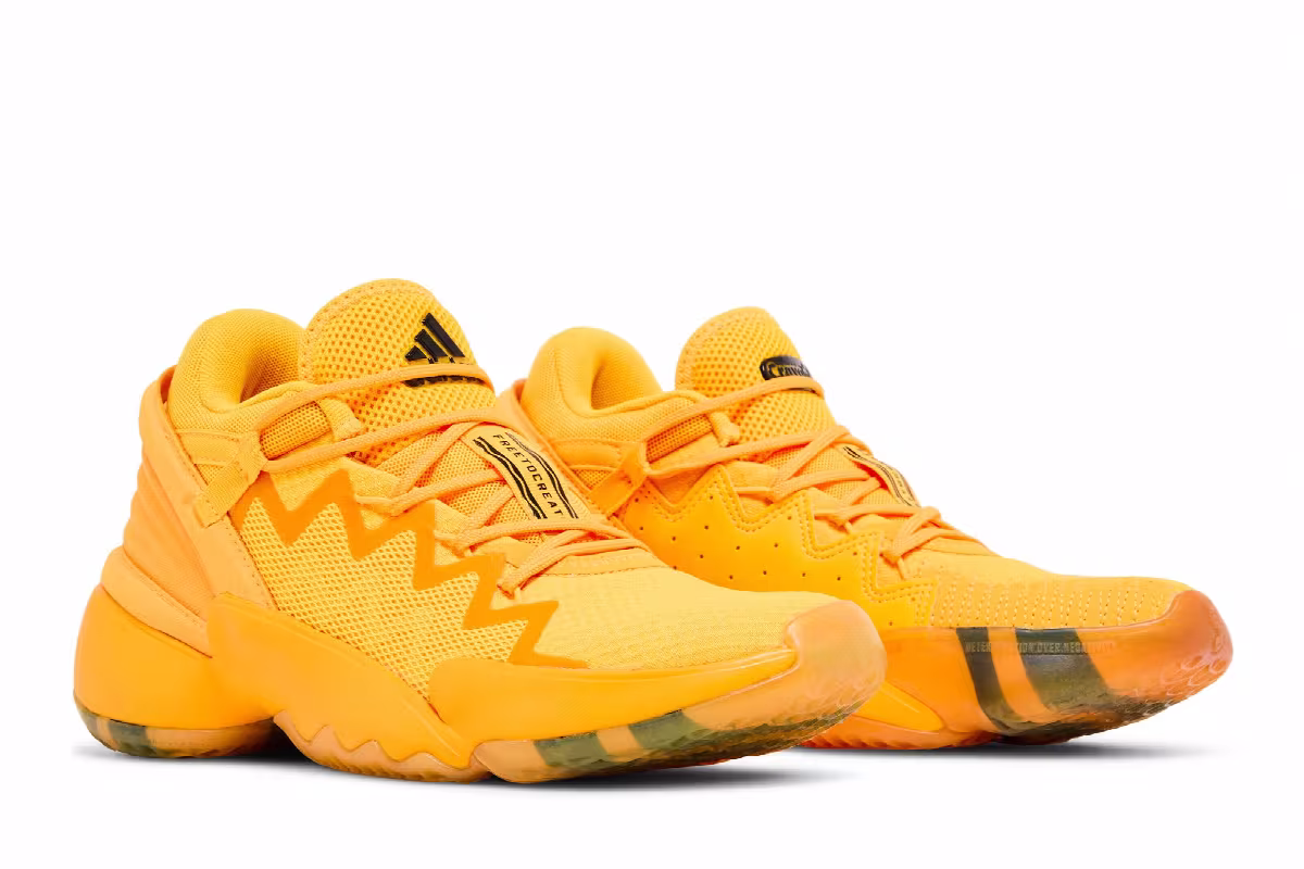 Crayola x adidas D.O.N. Issue #2 J Solar Gold, view 9