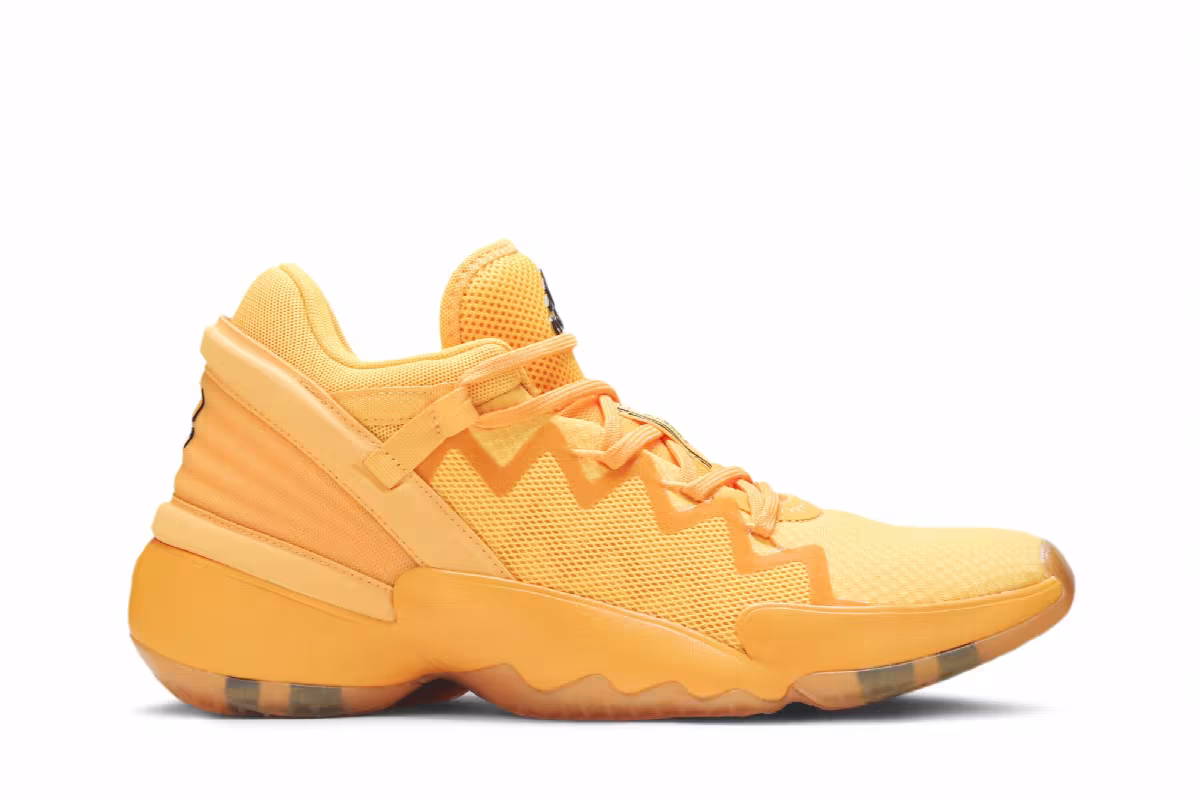 Crayola x adidas D.O.N. Issue #2 Solar Gold, view 2