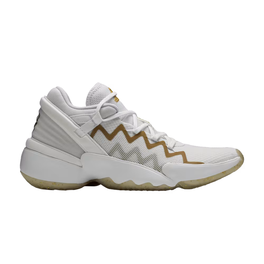 Adidas D.O.N. Issue #2 White Gold Metallic