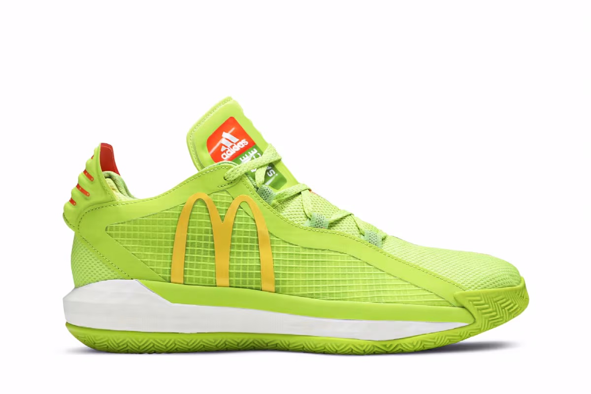 McDonald's x adidas Dame 6 Dame Sauce, view 2
