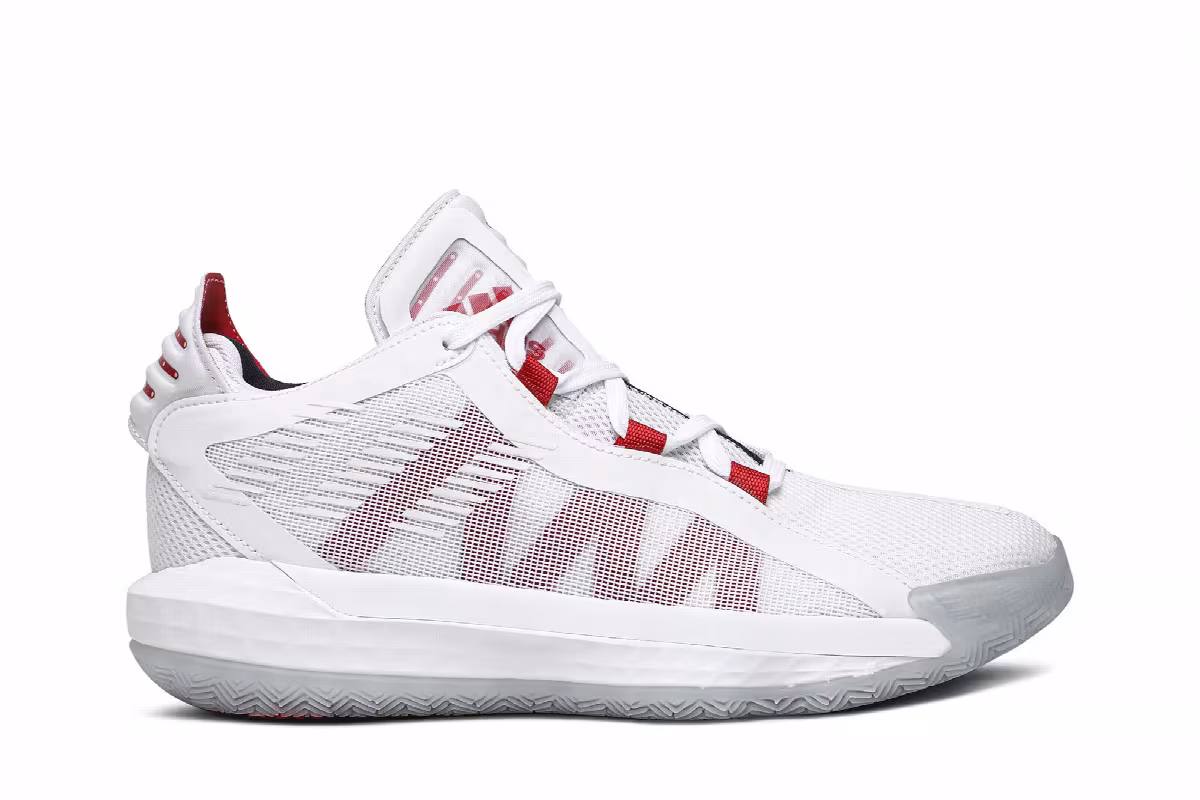 Adidas Dame 6 Scarlet, view 2