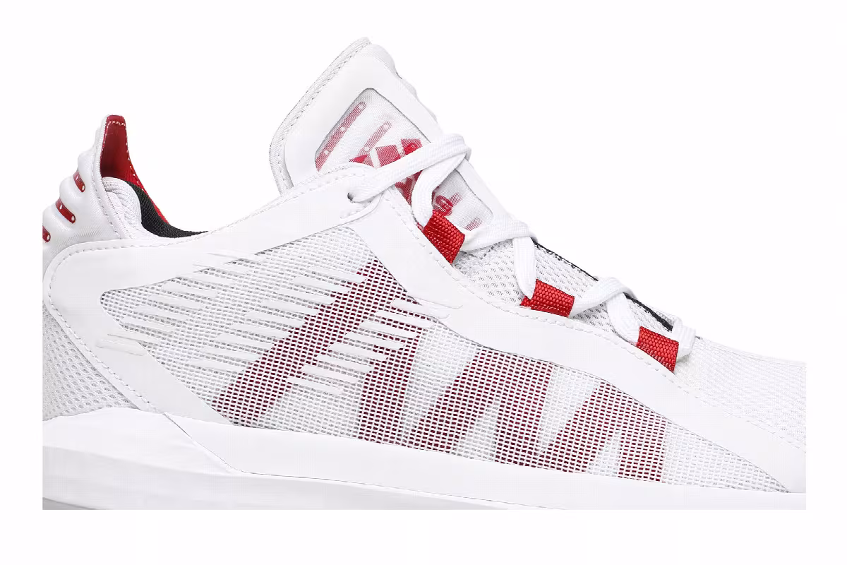 Adidas Dame 6 Scarlet, view 3