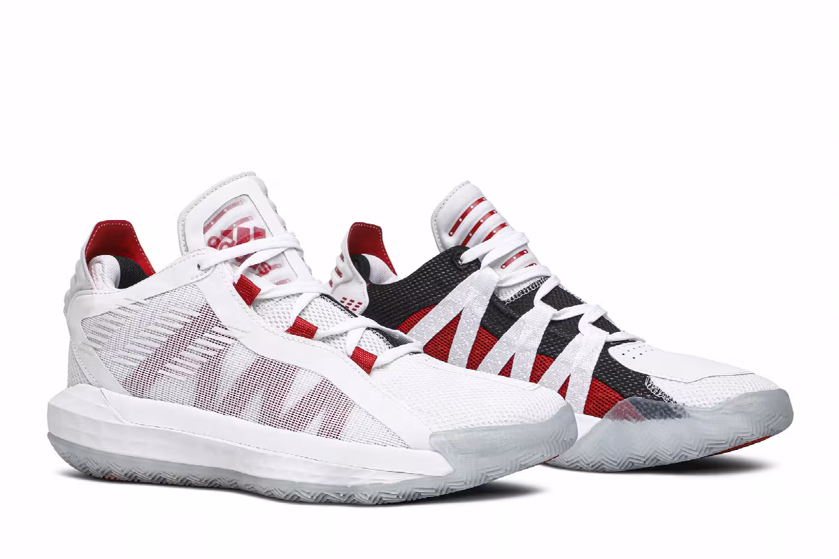 Adidas Dame 6 Scarlet, view 9