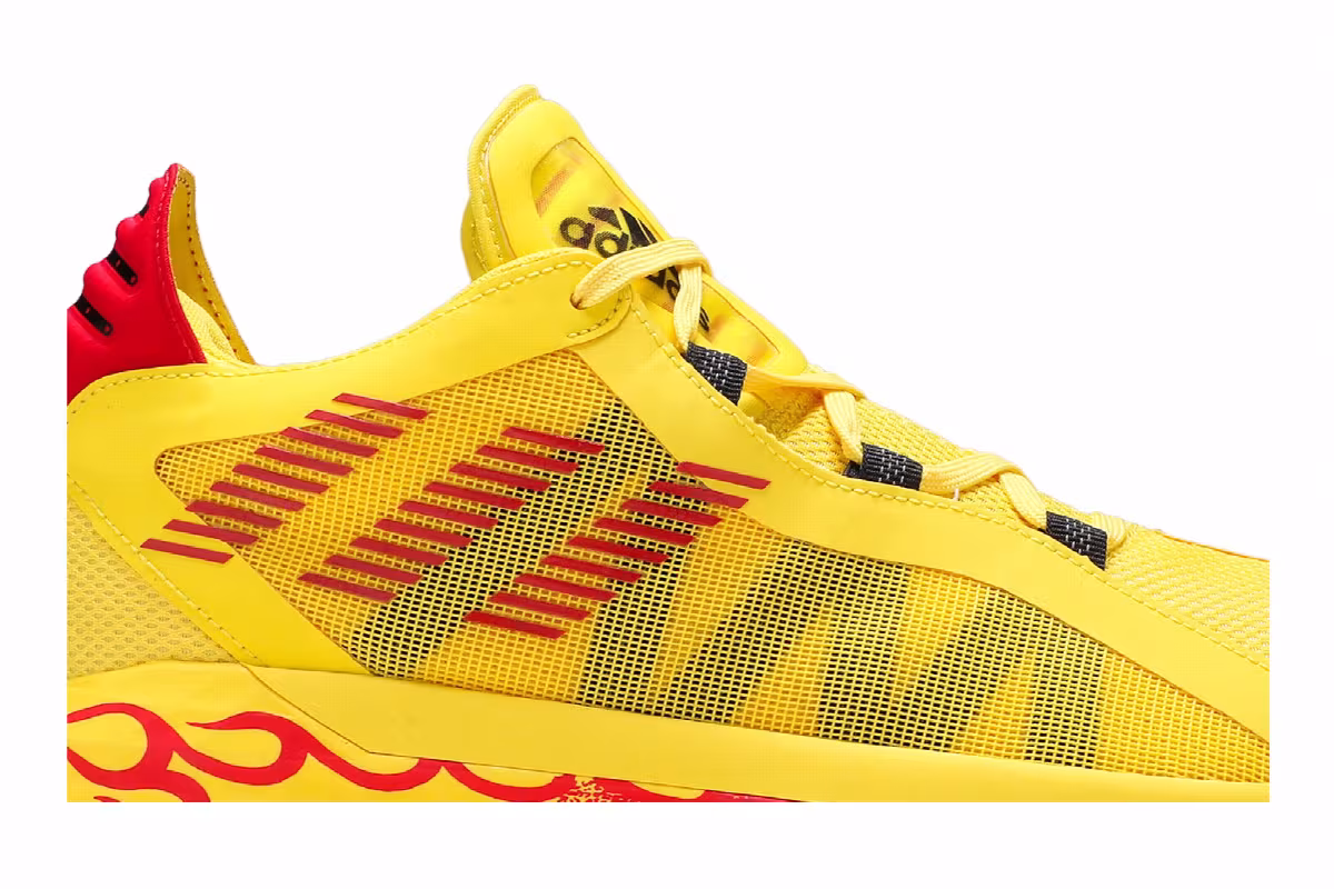 Adidas Dame 6 GCA Hot Rod, view 3