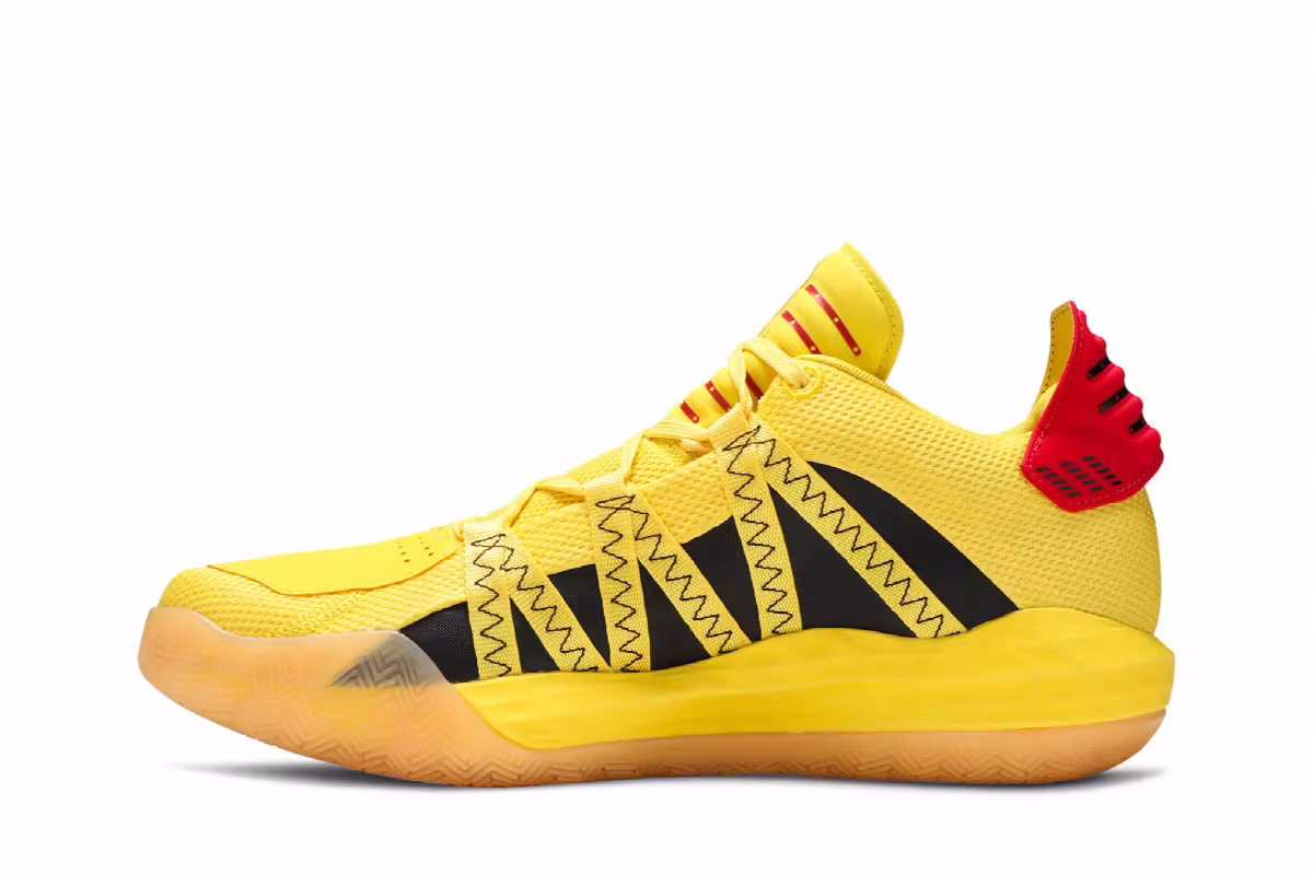 Adidas Dame 6 GCA Hot Rod, view 4
