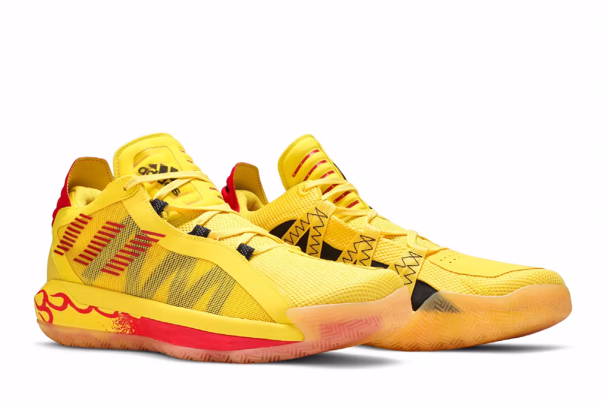 Adidas Dame 6 GCA Hot Rod, view 9