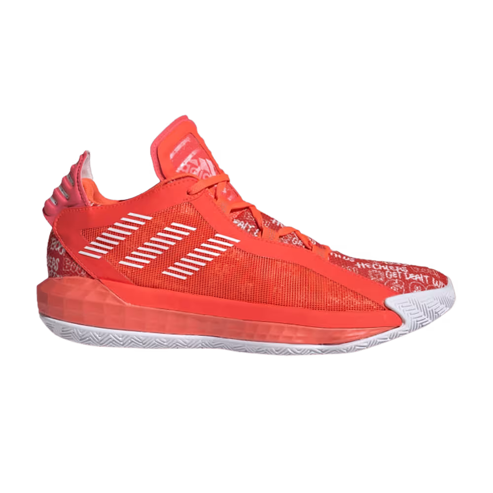 Adidas Dame 6 Solar Red