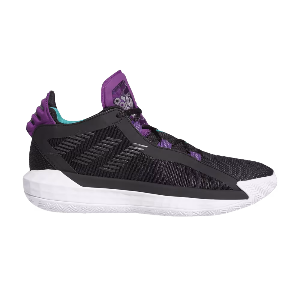 Adidas Dame 6 Purple Tongue