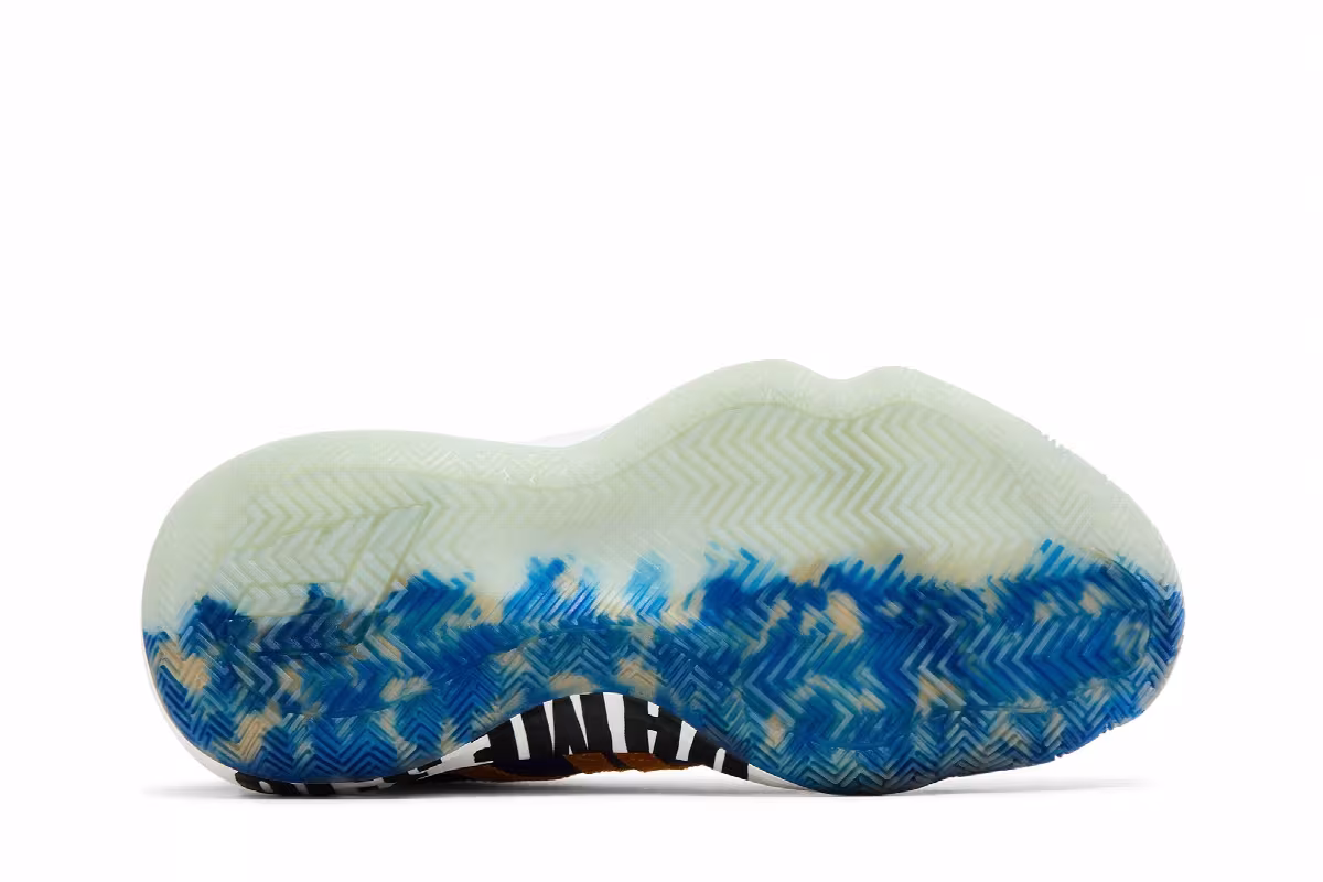 Adidas Dame 6 Big Kids Stone Cold, view 5