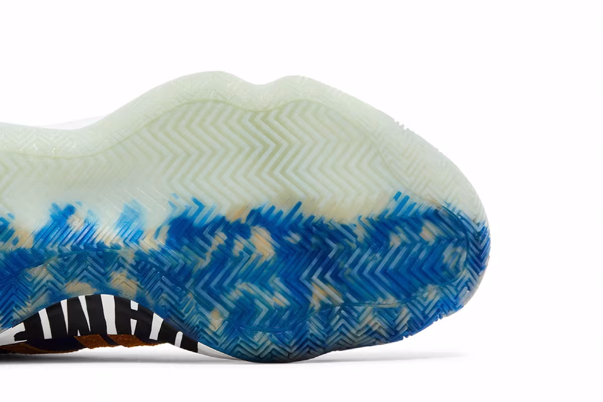 Adidas Dame 6 Big Kids Stone Cold, view 6