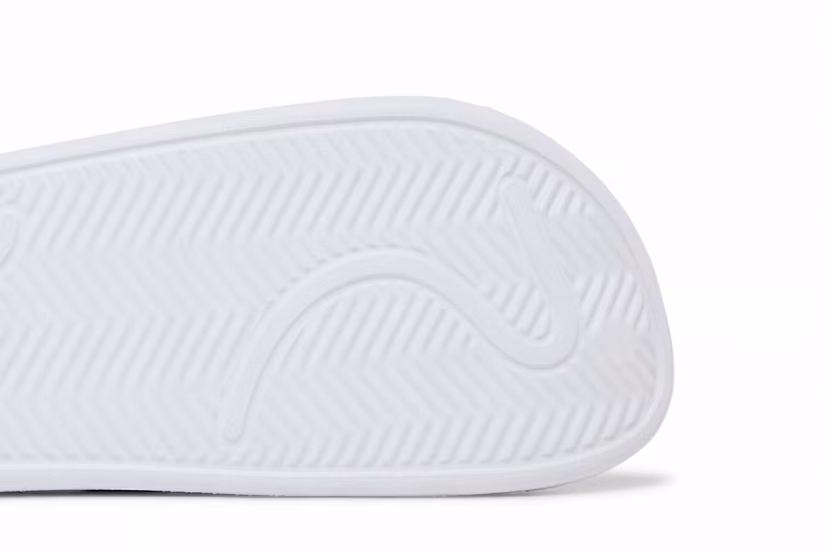 adidas Adilette Clog White Black, view 6