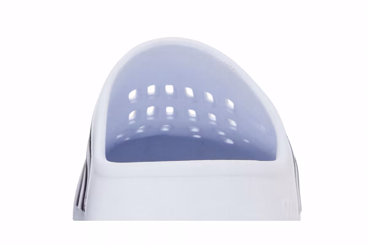 adidas Adilette Clog White Black, view 8