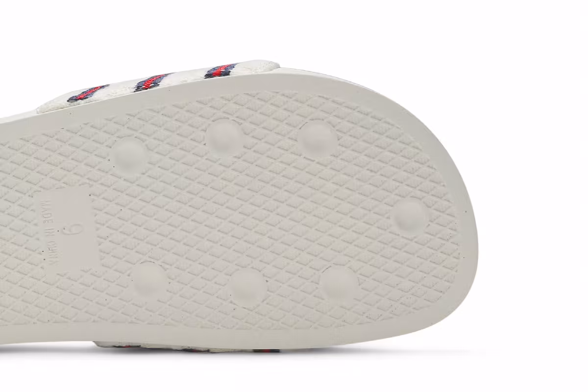 Extra Butter x adidas Consortium Adilette Off White, view 6