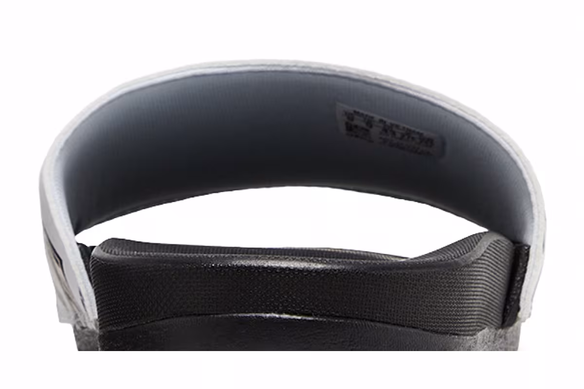 adidas Adilette Comfort Slide All Over Logos - White, view 8