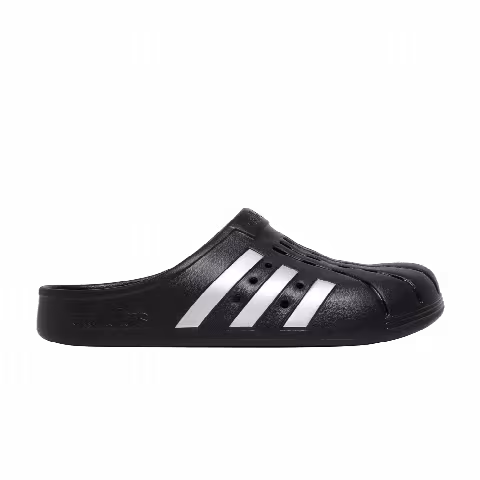 Adidas Adilette Clog 'Black Silver'