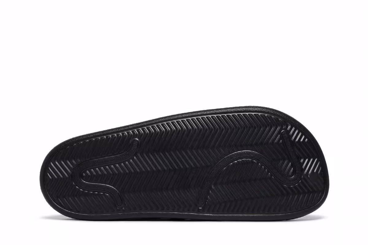 Adidas Adilette Clog Black Silver, view 5