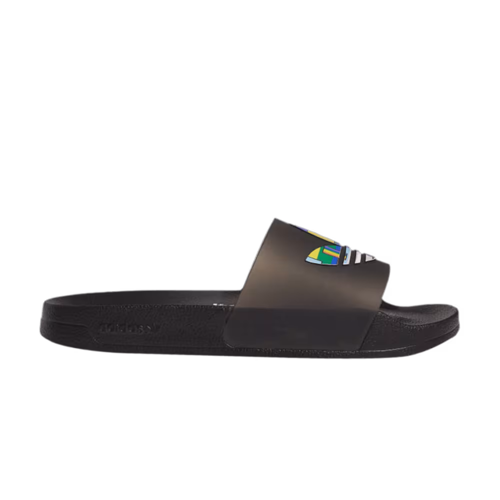 Adidas Adilette Slides Pride - Core Black