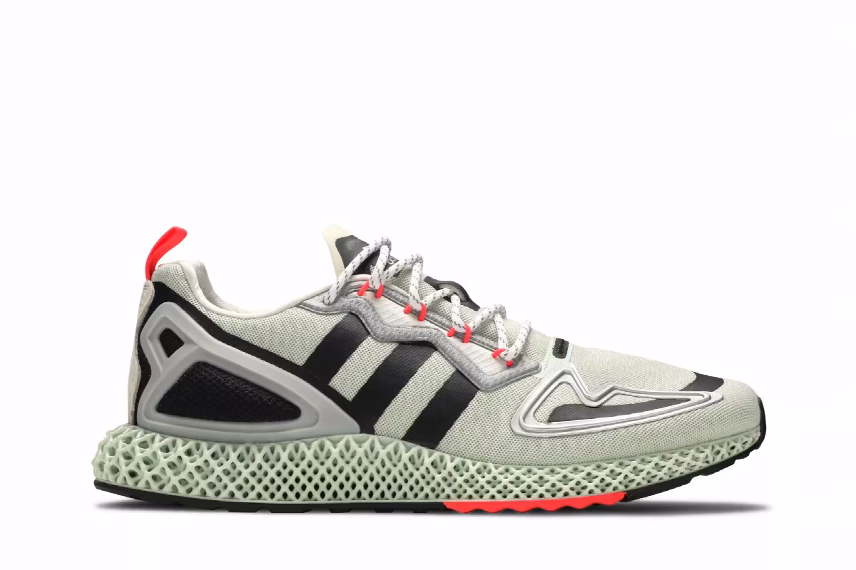 Adidas ZX 2K 4D Faint Green, view 2