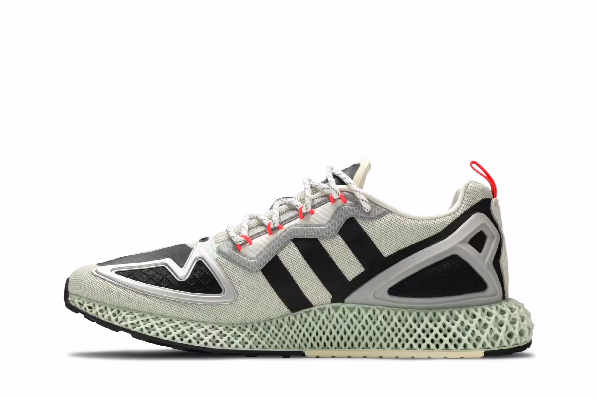 Adidas ZX 2K 4D Faint Green, view 4