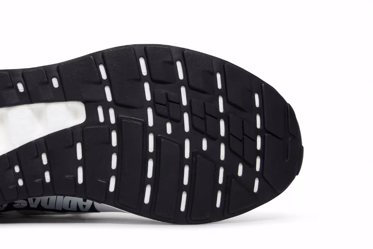 adidas ZX 2K Boost Bold Logo Graphic - White Navy, view 6