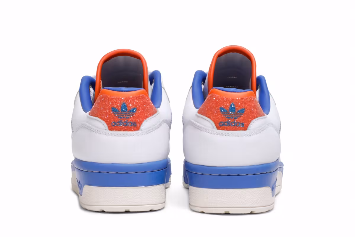 Swarovski x adidas Rivalry Low Cloud White Blue, view 7