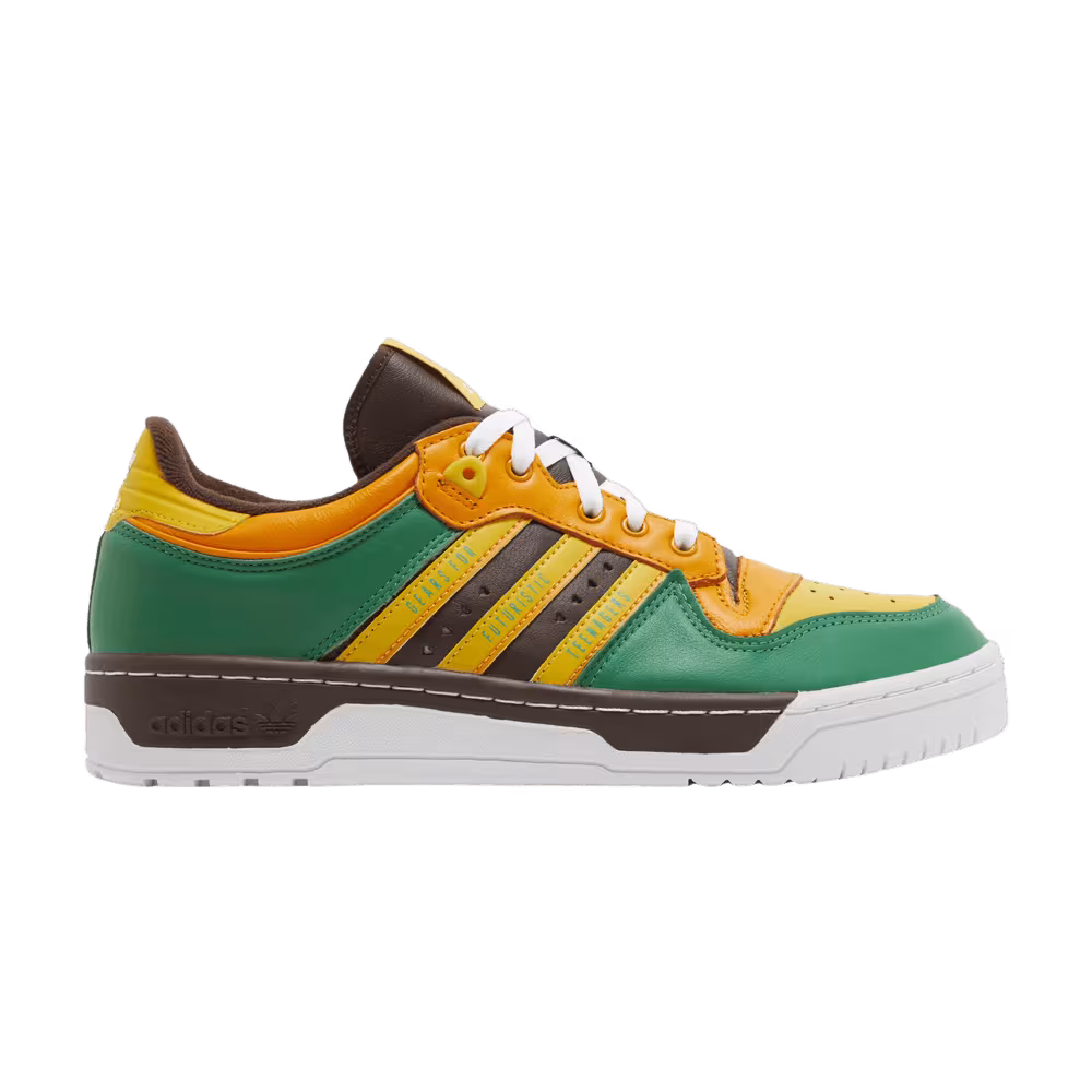 Human Made x adidas Rivalry Low Green Gold