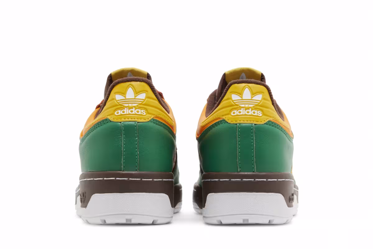 Human Made x adidas Rivalry Low Green Gold, view 7