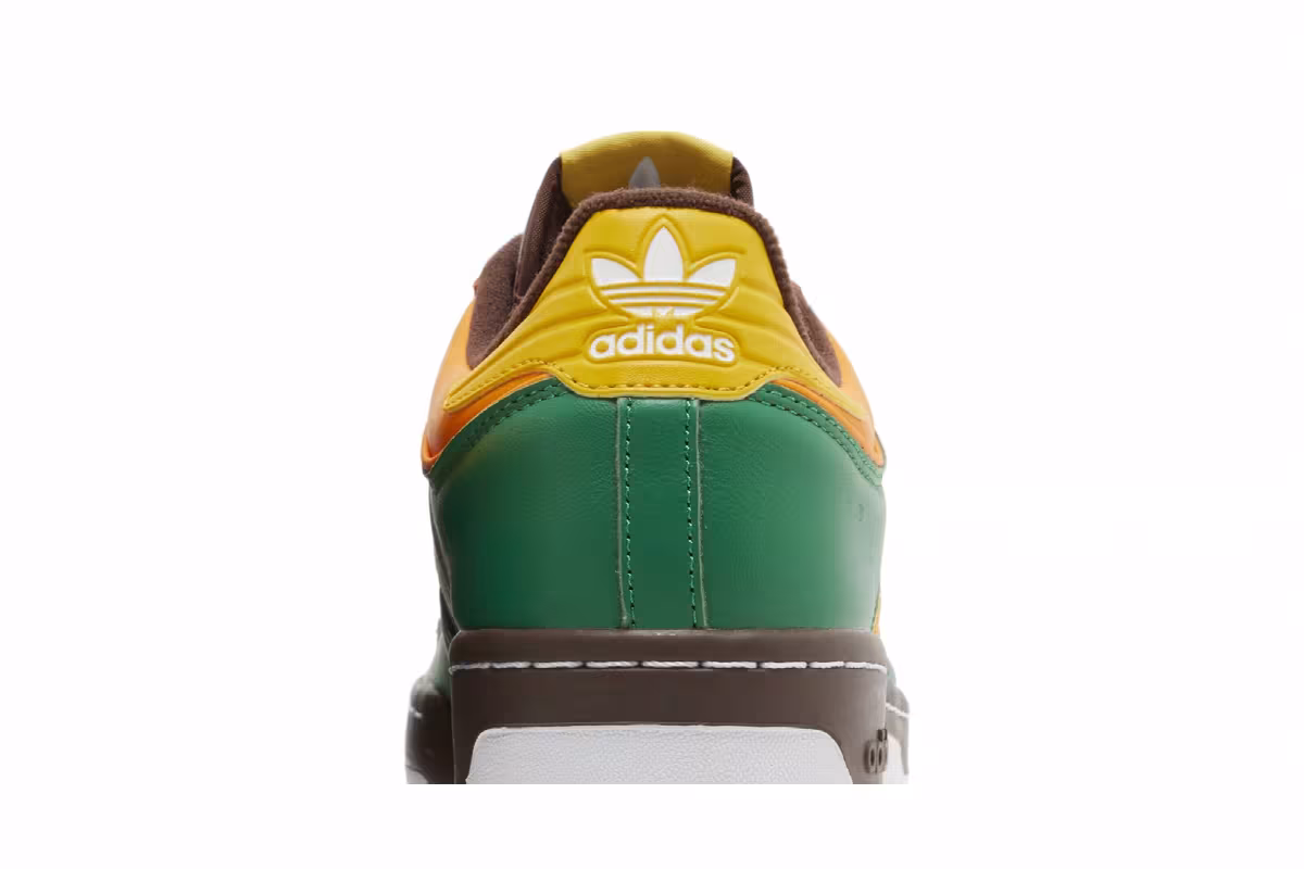 Human Made x adidas Rivalry Low Green Gold, view 8