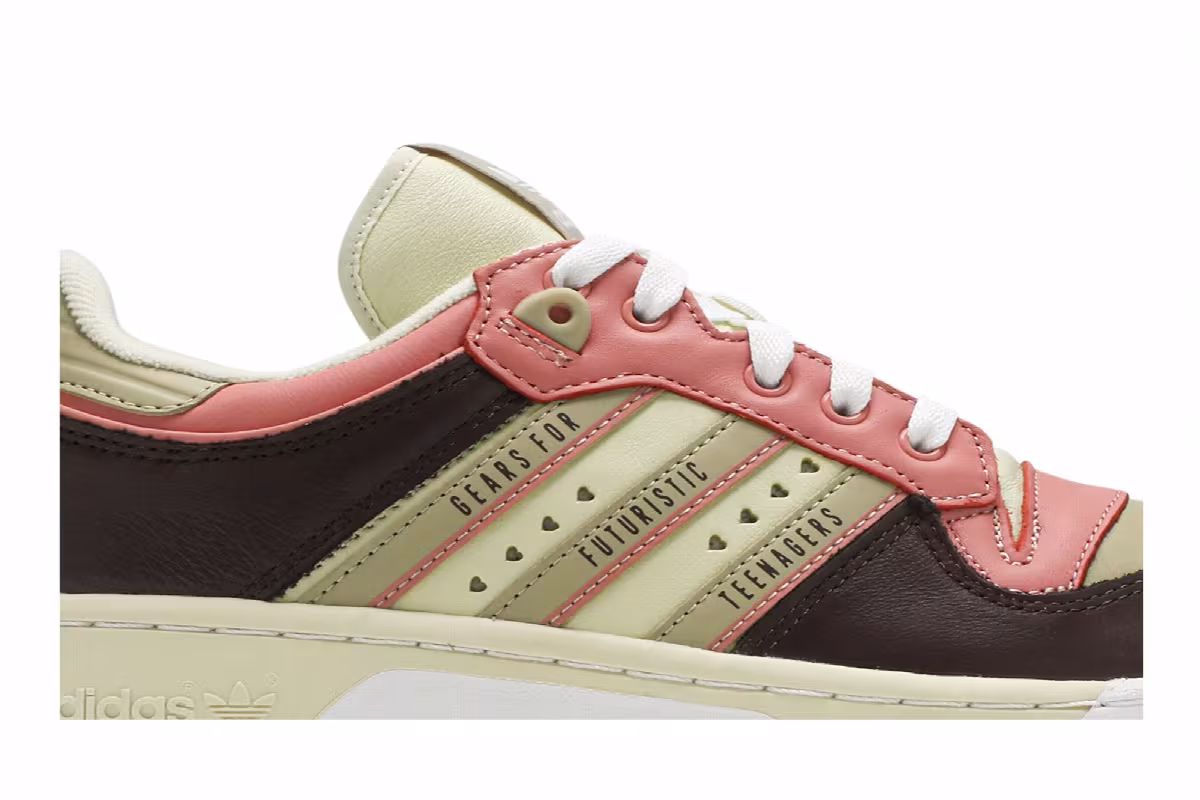 Human Made x adidas Rivalry Low Sand Brown, view 3