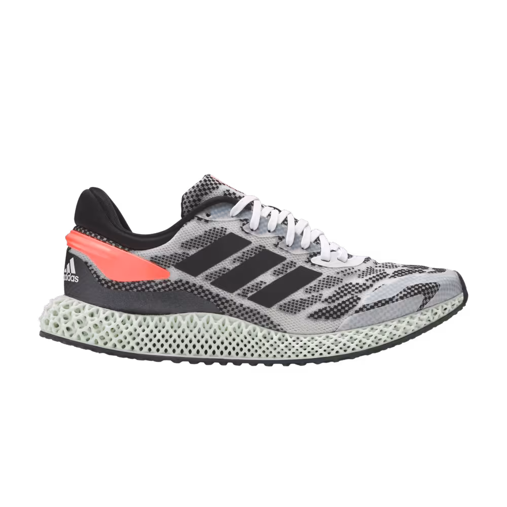 adidas 4D Run 1.0 White Signal Coral