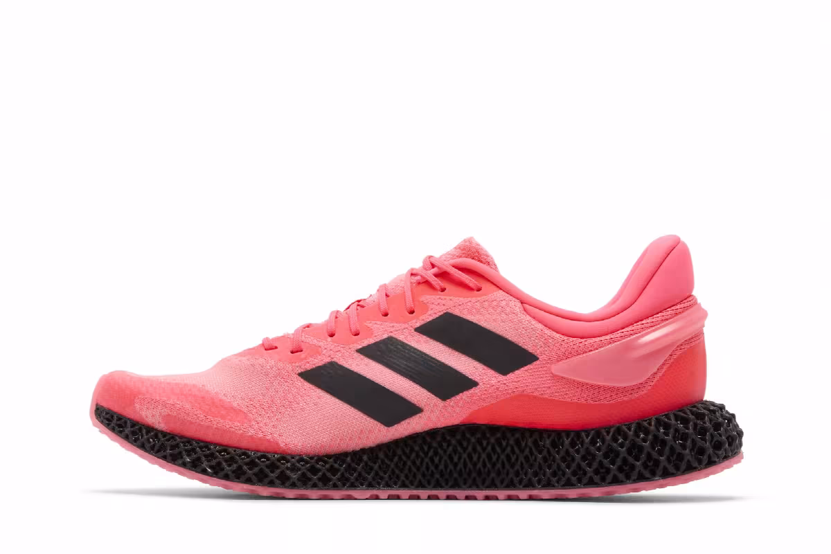 adidas 4D Run 1.0 Signal Pink, view 4