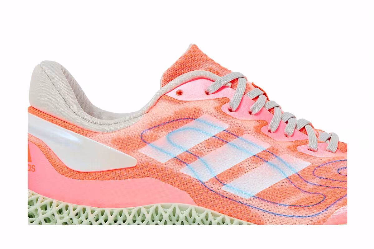 Adidas 4D Run 1.0 Signal Coral, view 3