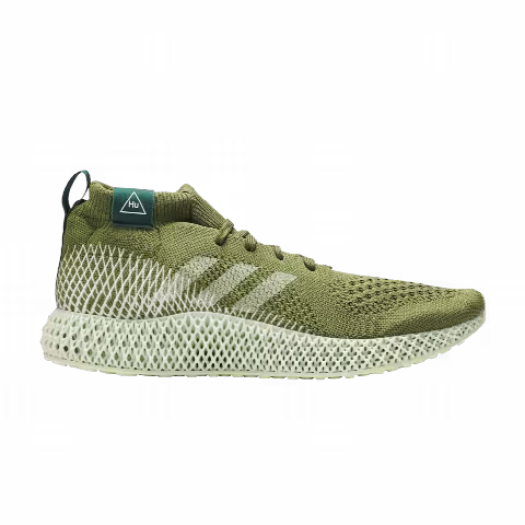 Pharrell Williams x adidas 4D Runner 'Olive'
