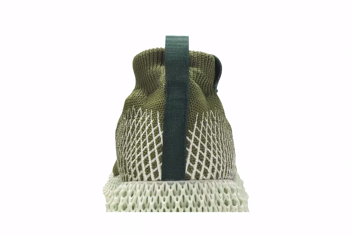 Pharrell Williams x adidas 4D Runner Olive, view 8