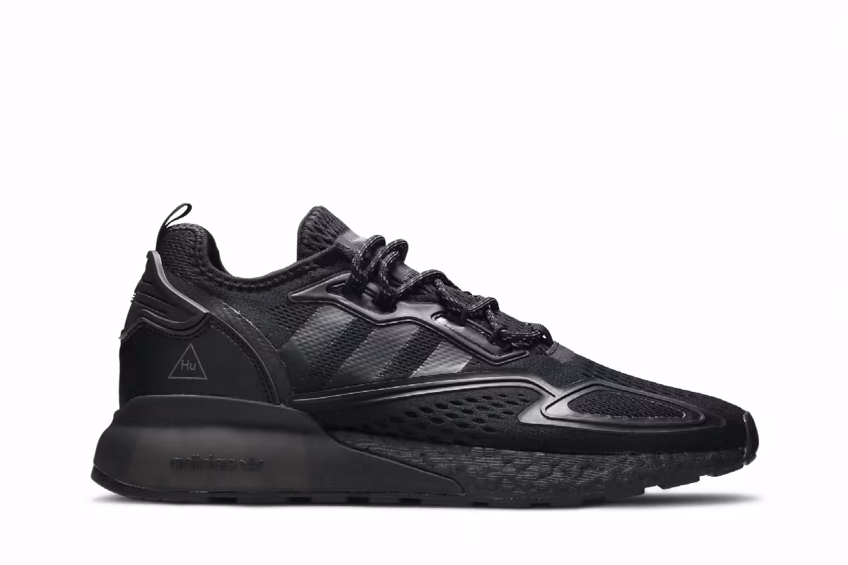 Pharrell x adidas ZX 2K Boost Black Future, view 2