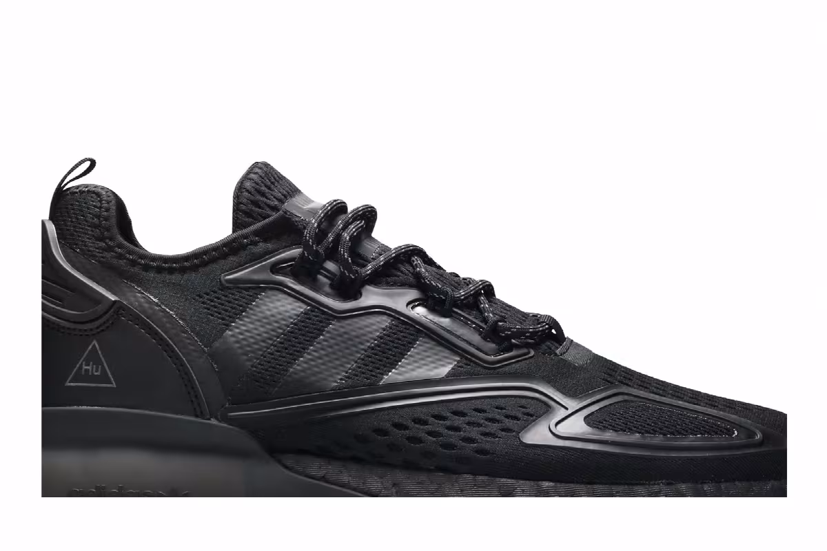 Pharrell x adidas ZX 2K Boost Black Future, view 3