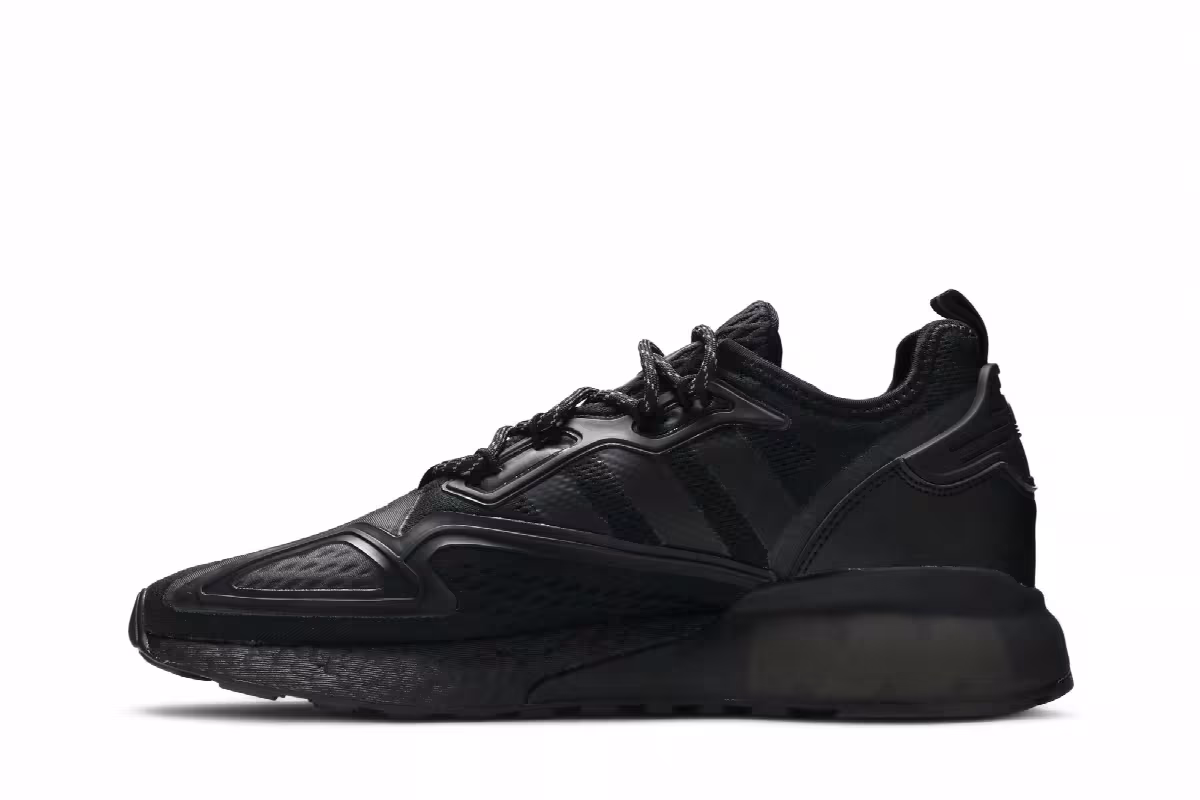 Pharrell x adidas ZX 2K Boost Black Future, view 4