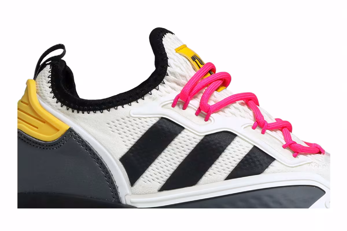 Ninja x adidas ZX 2K Boost Time In - White Grey, view 3