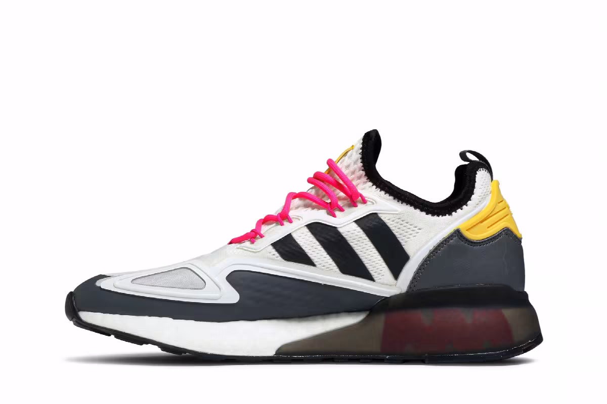 Ninja x adidas ZX 2K Boost Time In - White Grey, view 4