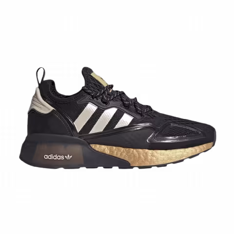 Adidas Wmns ZX 2K Boost 'Black Gold Metallic'