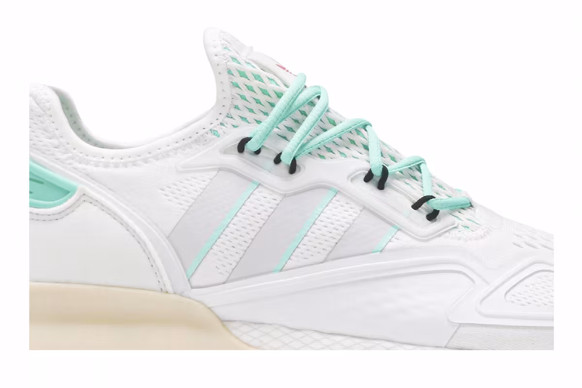 Adidas ZX 2K Boost Grey Hi-Res Green, view 3