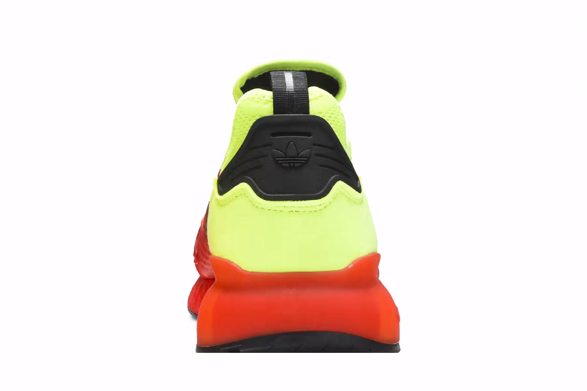 Adidas ZX 2K Boost Solar Yellow Red, view 8