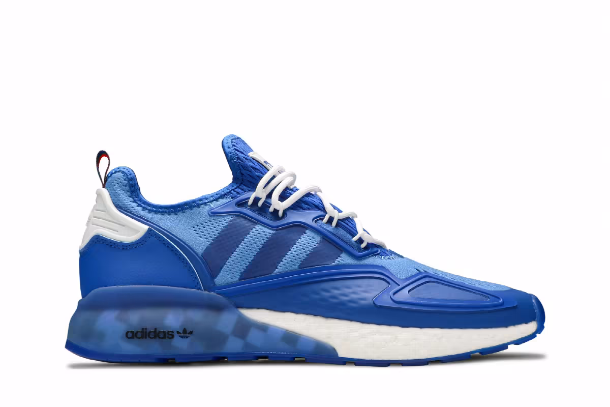 Ninja x adidas ZX 2K Boost Time In - Blue, view 2