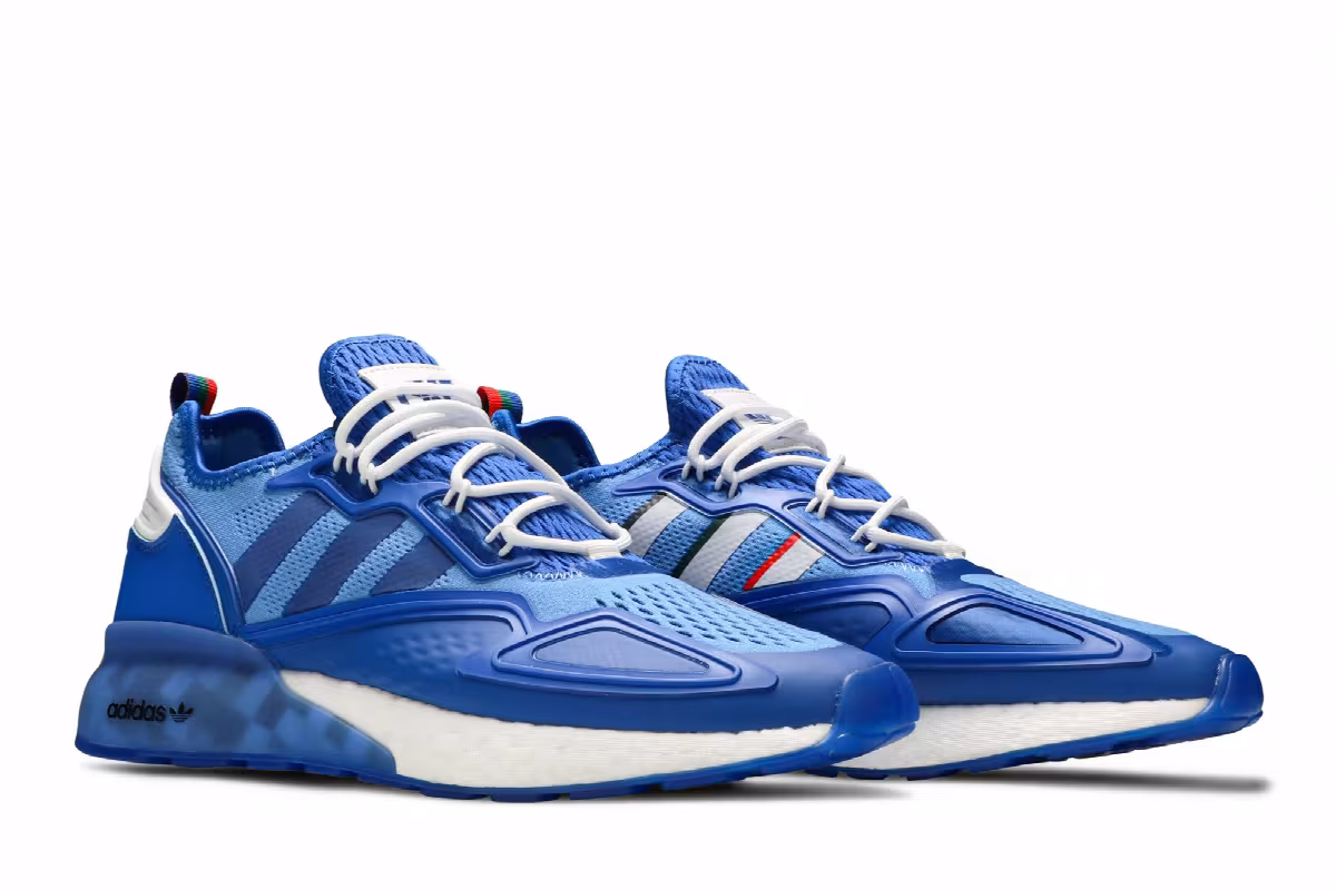 Ninja x adidas ZX 2K Boost Time In - Blue, view 9