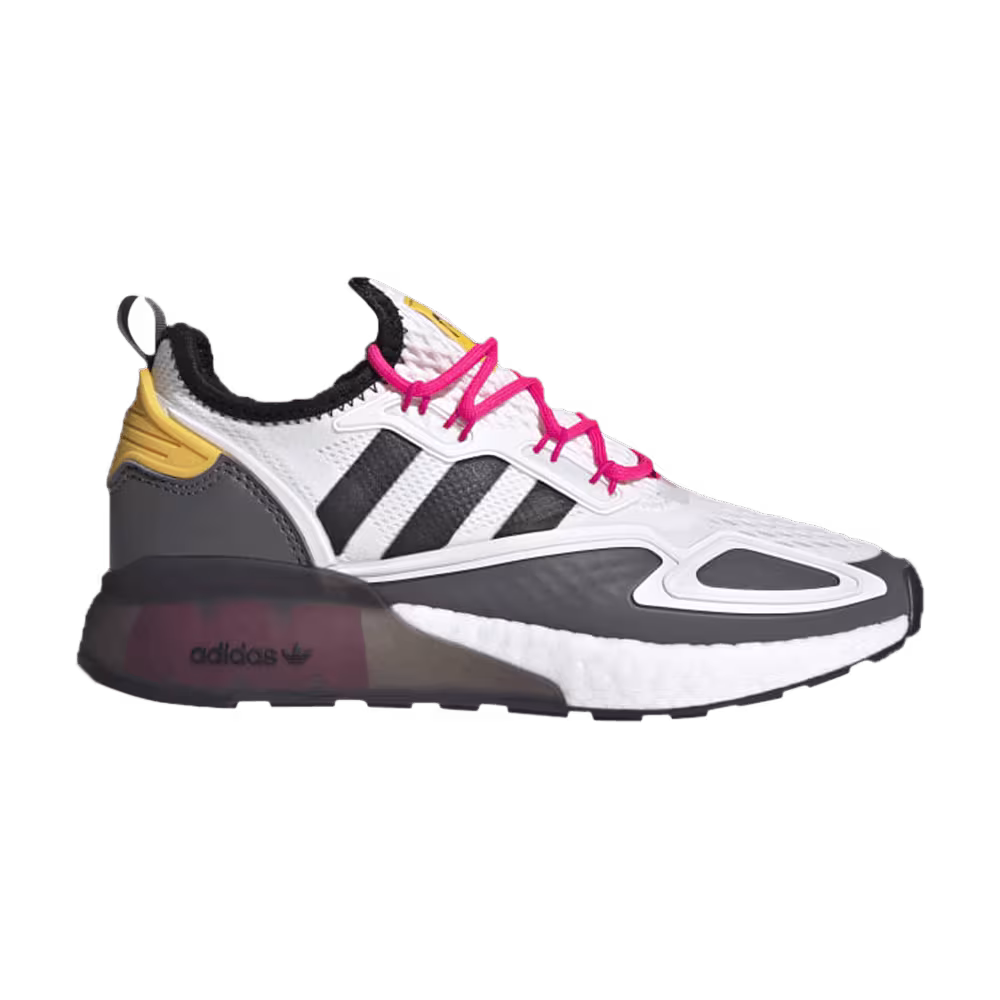 Ninja x adidas ZX 2K Boost J Time In - White Grey