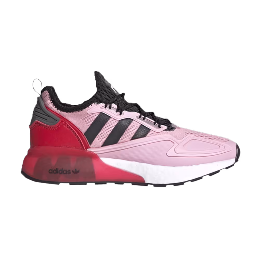 Ninja x adidas ZX 2K Boost J Time In - True Pink Scarlet
