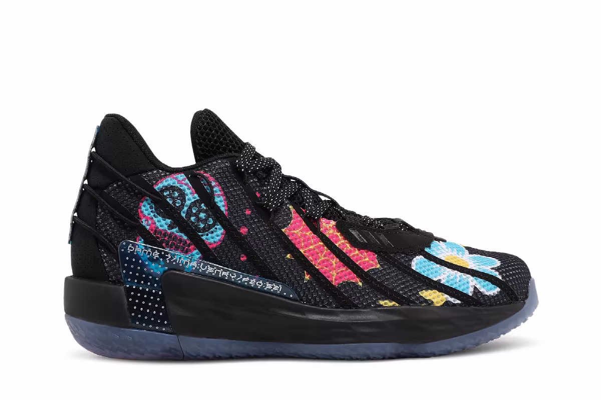 adidas Dame 7 Day Of The Dead, view 2
