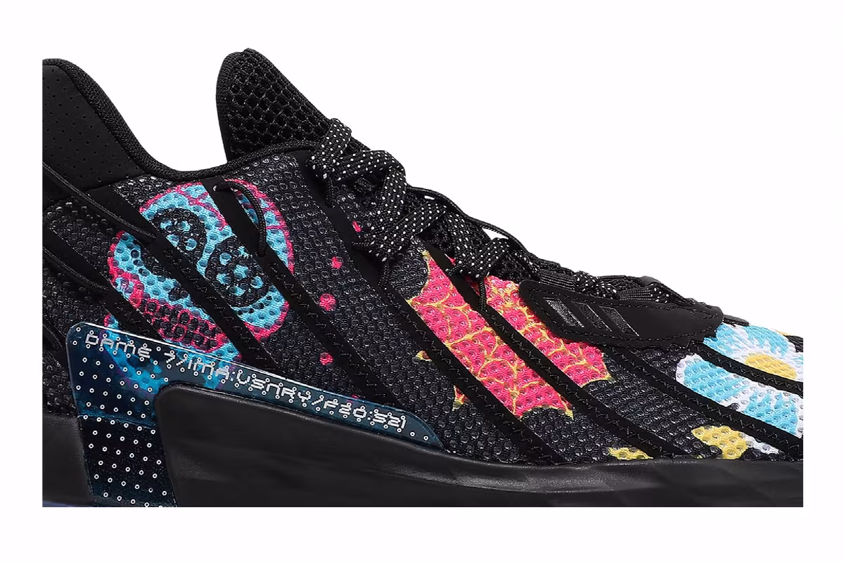 adidas Dame 7 Day Of The Dead, view 3