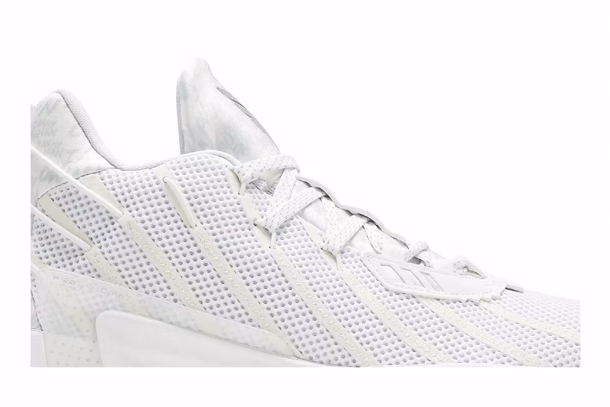 adidas Dame 7 I Am My Own Fan - Cloud White, view 3
